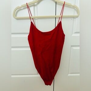 Forever 21 Red Bodysuit